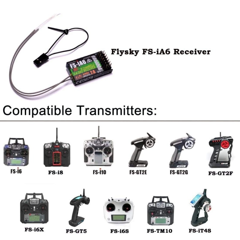 Flysky FS-IA6 Receiver 6CH Dua - Drone Racing Antenna 评论和价格