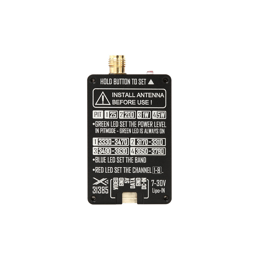 Rushfpv Rush FPV XSPAN 3.1G-3. - Drone Racing Transmitter 评论和价格