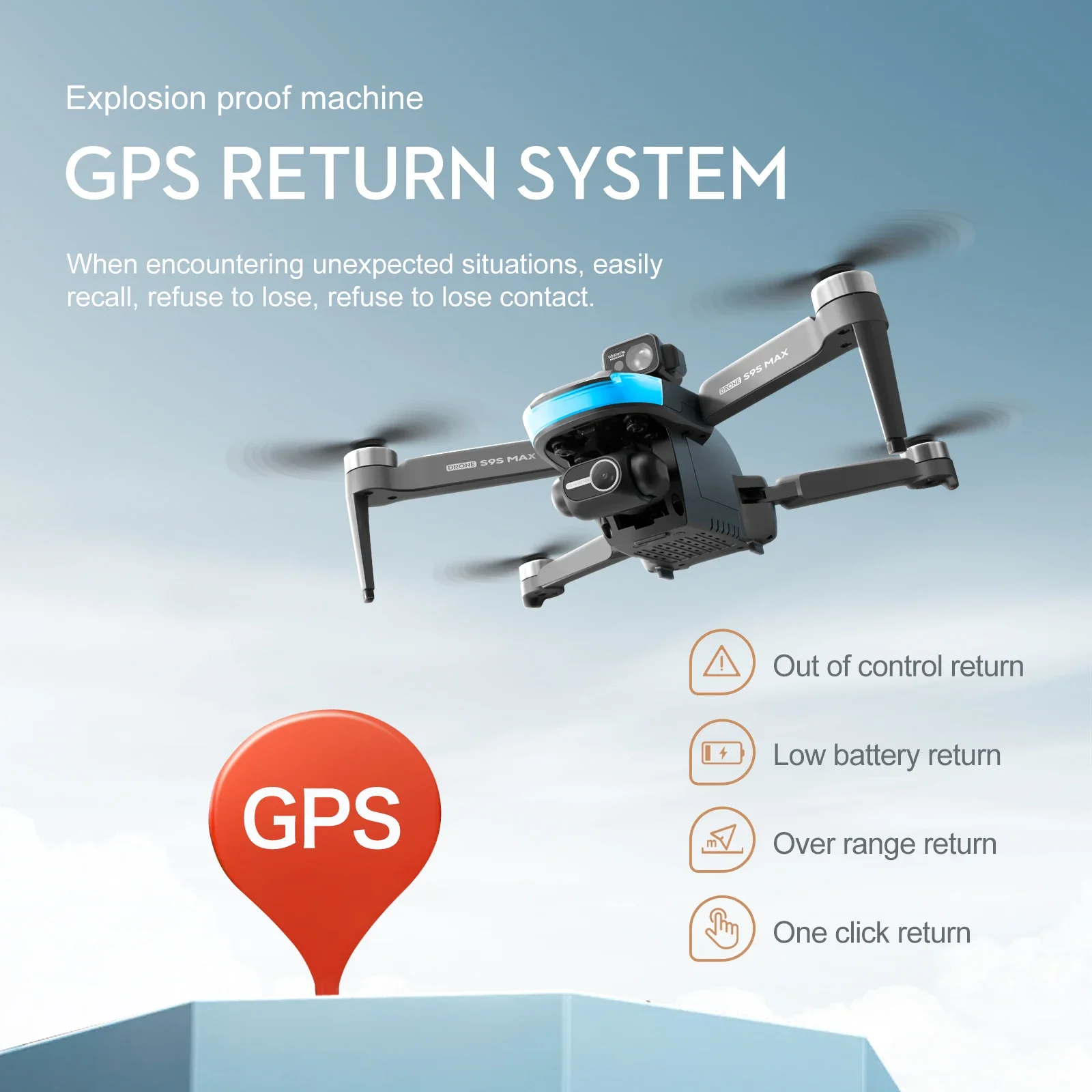 NEW S9S MAX MINI Drone 4K 2-Ax - Drone Racing Camera 评论和价格