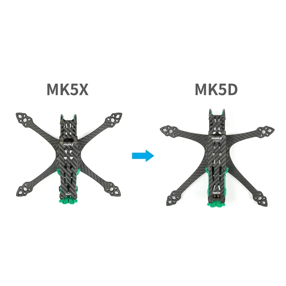 GEP-MK5D O3 MK5X to MK5D DeadC - Drone Racing Frame 评论和价格
