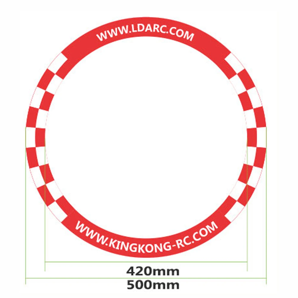 5PCS LDARC 500mm Flying Racing - Drone Racing Gate 评论和价格