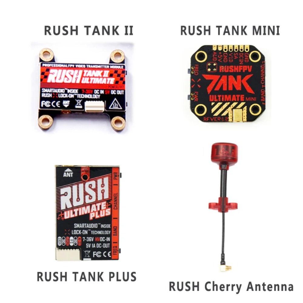 RUSH TANK Ultimate II/Mini/PLU - Drone Racing Antenna 评论和价格