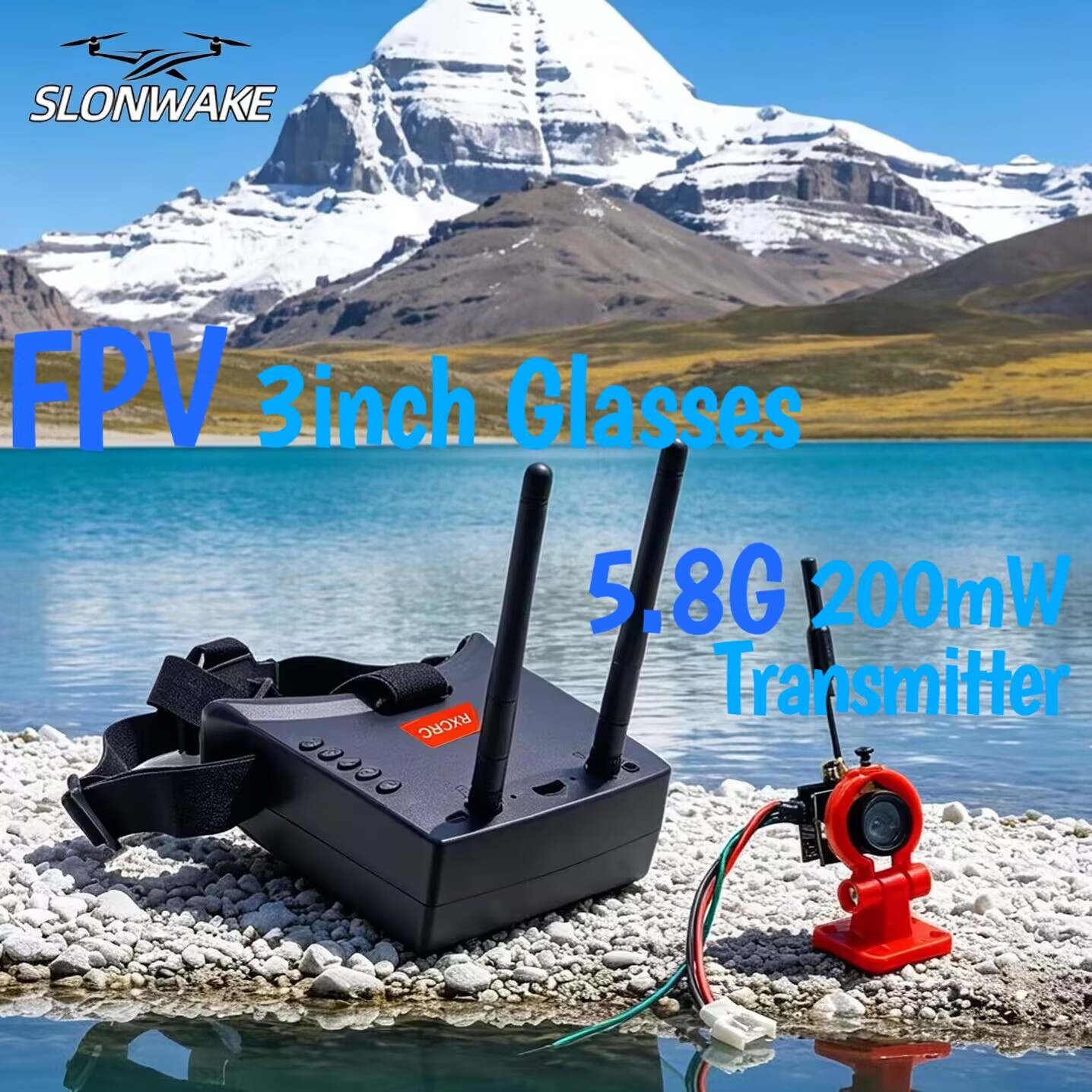 SLONWAKE 5.8G Analog VTX Trans - Drone Racing Vtx 评论和价格